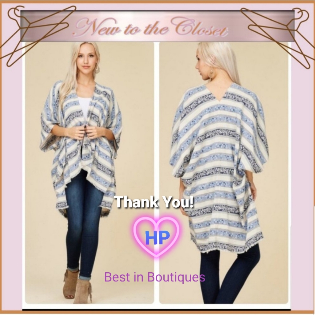 Cotton Striped Duster